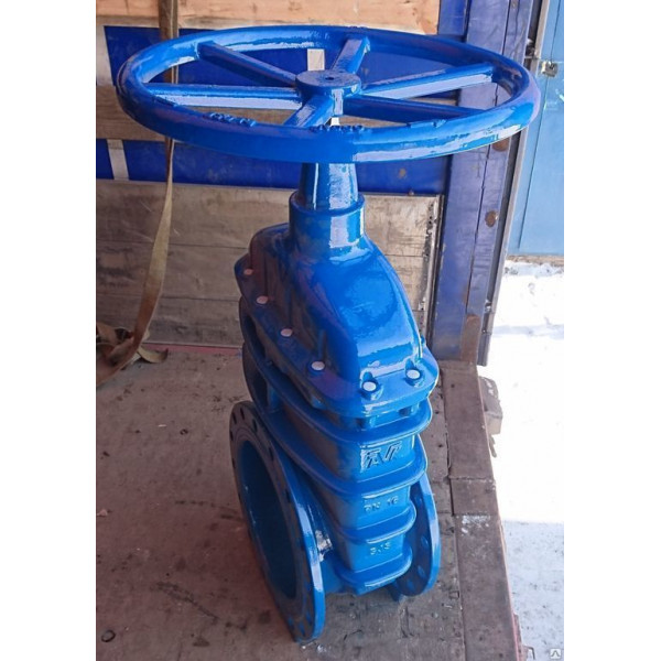 Задвижка AVK (АВК) клиновая фланцевая серия 06/30 короткая DN 350 PN 10